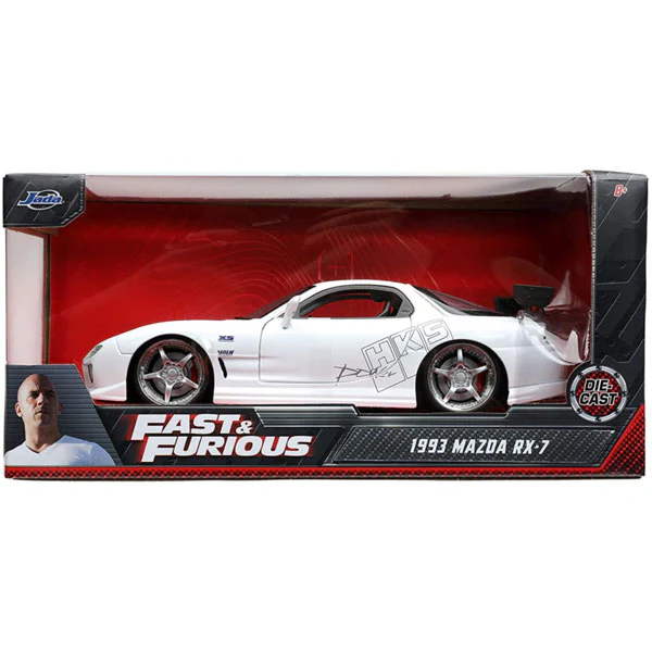Fast and Furious - 1993 Mazda RX-7 FD3S-Wide 1:24 Scale - Image 6