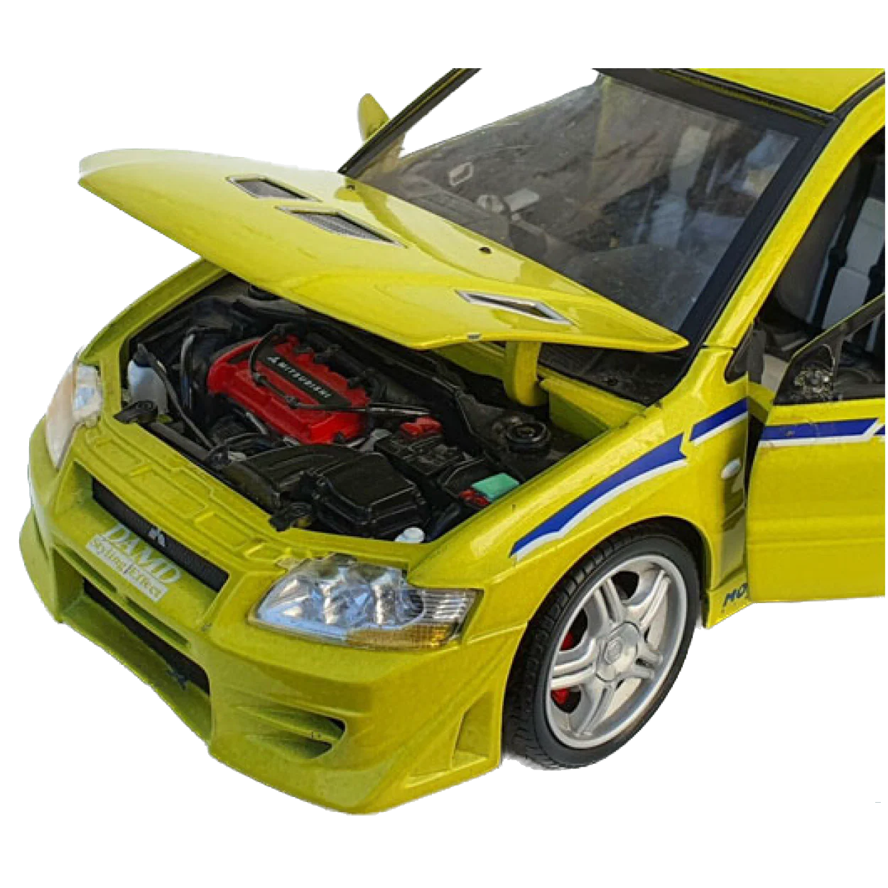 2 Fast 2 Furious - Brians 2002 Mitsubishi Lancer Evolution VII 1:32 Hollywood Ride - Image 11