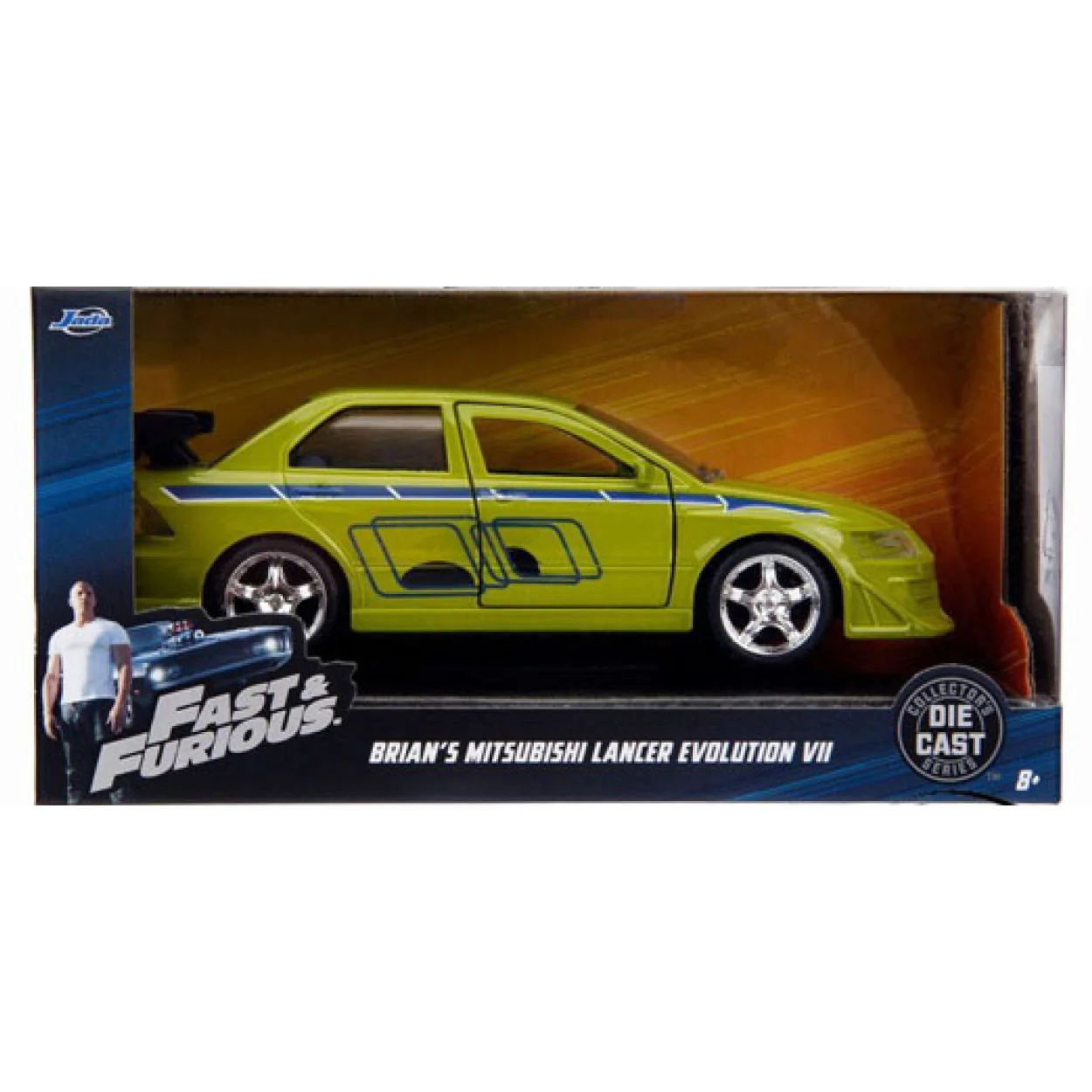 2 Fast 2 Furious - Brians 2002 Mitsubishi Lancer Evolution VII 1:32 Hollywood Ride - Image 12