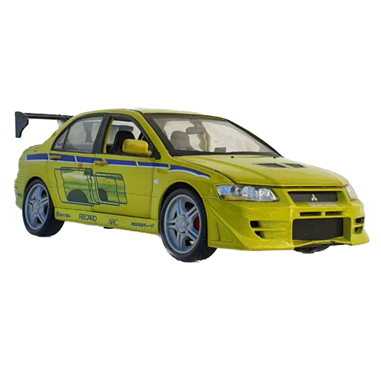 2 Fast 2 Furious - Brians 2002 Mitsubishi Lancer Evolution VII 1:32 Hollywood Ride - Image 6