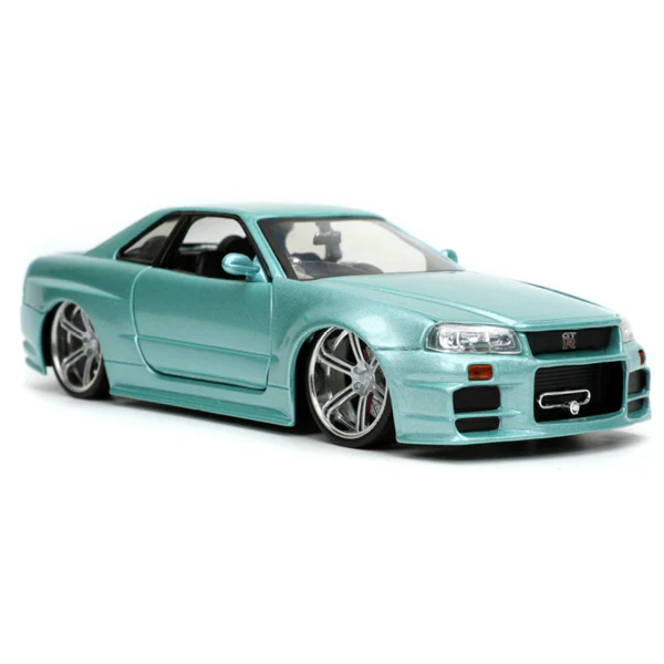 Fast And Furious - 2002 Nissan Skyline GT-R (R34) 1:24 Scale - Image 2