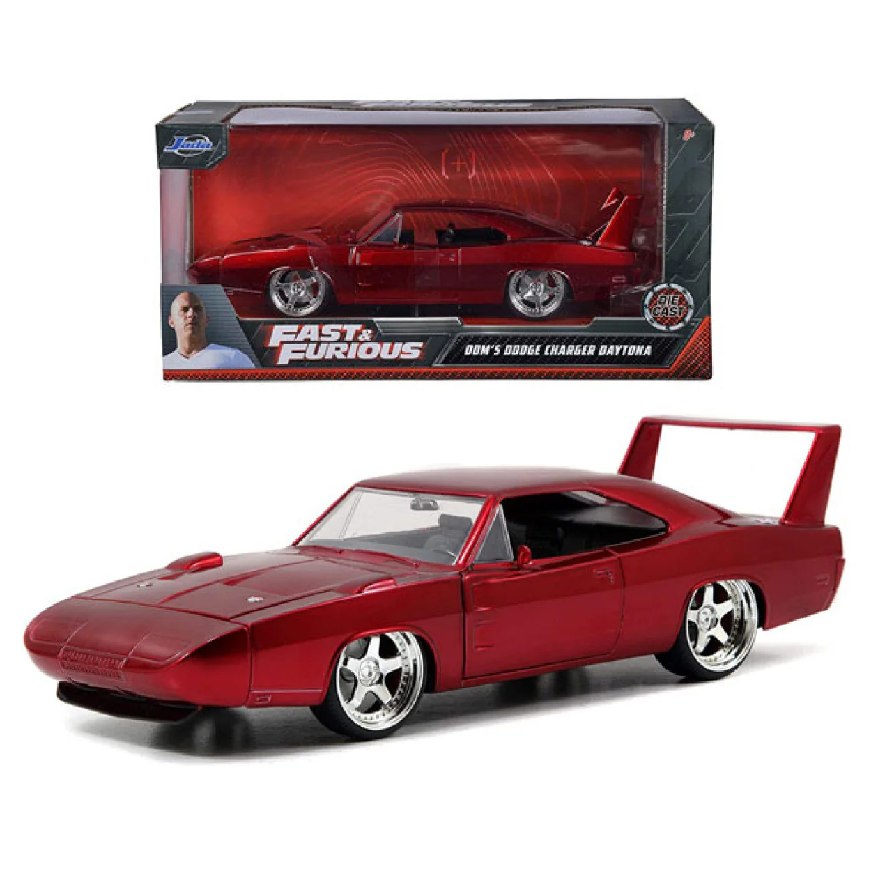 Fast & Furious 6 - 1968 Dom's Dodge Charger Daytona 1:24th Scale Hollywood Ride - Image 7