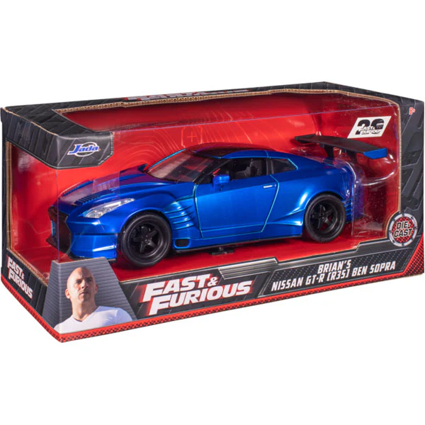 Fast & Furious 6 - Brian’s 2012 Nissan GT-R R35 Ben Sopra 1:24 Scale Hollywood Ride - Image 7