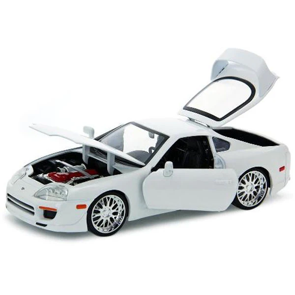 Fast and Furious - 1995 Toyota Supra White 1:24 Scale Hollywood Ride - Image 2