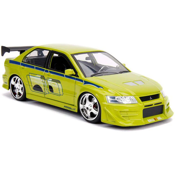 Fast & Furious - Brians 2002 Mitsubishi Lancer Evolution VII 1:24 Scale Hollywood Ride - Image 12