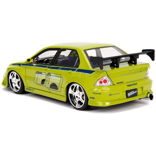 Fast & Furious - Brians 2002 Mitsubishi Lancer Evolution VII 1:24 Scale Hollywood Ride - Image 6