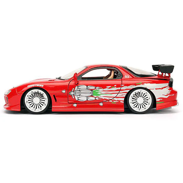 Fast and Furious - 1993 Dom's Mazda RX-7 1:24 Scale Hollywood Ride - Image 6