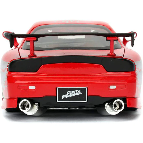 Fast and Furious - 1993 Dom's Mazda RX-7 1:24 Scale Hollywood Ride - Image 8