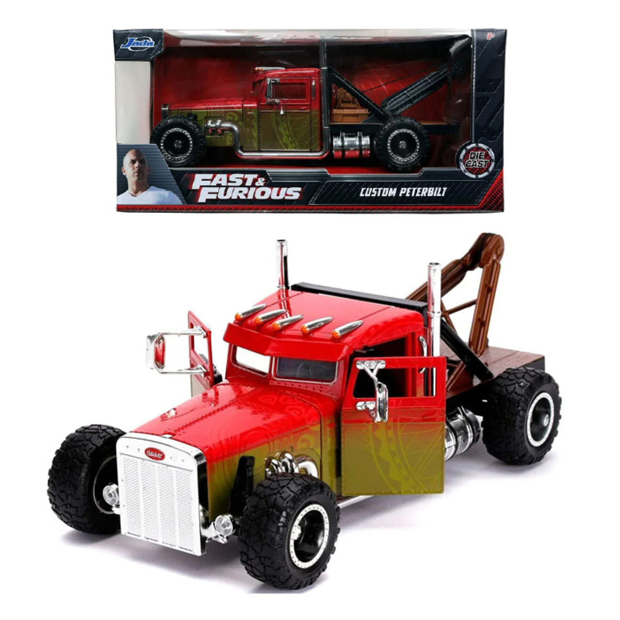 Fast and Furious: Hobbs & Shaw Custom Truck 1:24 Scale Hollywood Ride - Image 10