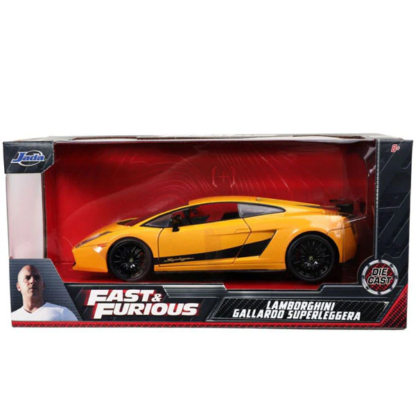 Fast and Furious 6 - Dom's Lamboghini Gallardo 1:24 Scale Hollywood Ride - Image 5