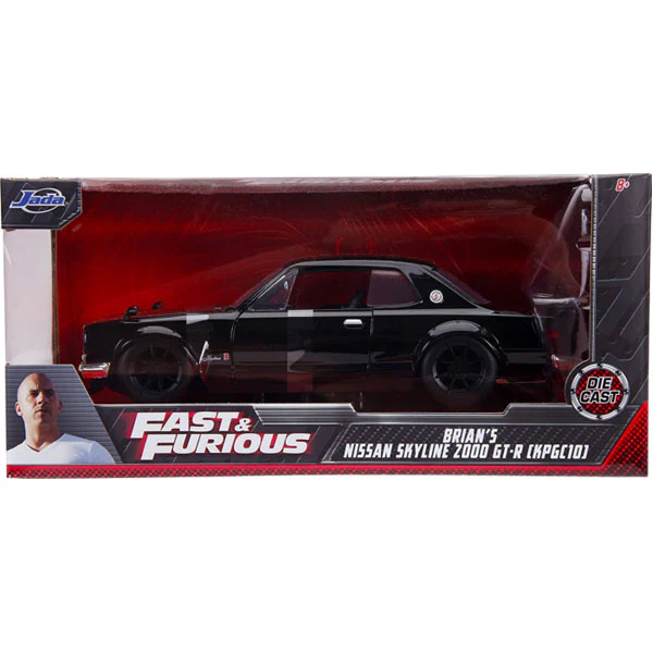 Fast and Furious - Nissan Skyline 2000 GT-R 1:24 Scale Hollywood Ride - Image 6