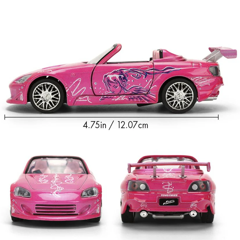 Fast & Furious - 1:32 Honda S2000 Diecast Vehicle Candy Finish - Image 6