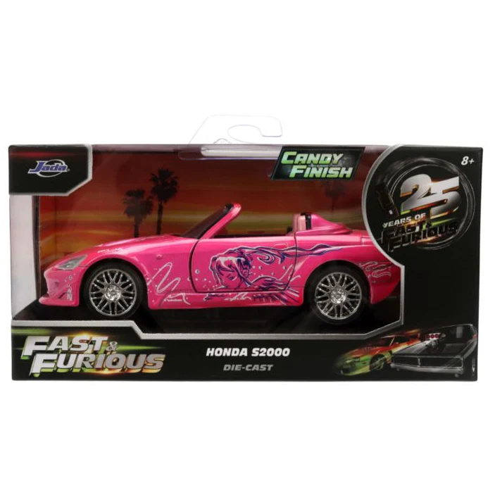 Fast & Furious - 1:32 Honda S2000 Diecast Vehicle Candy Finish - Image 8