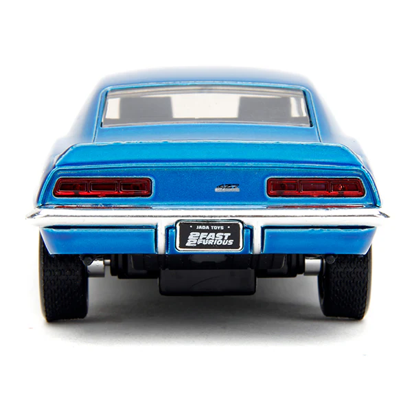 Fast & Furious - 1969 Chevrolet Camaro (Candy Blue) 1:32 Scale Diecast Vehicle - Image 6