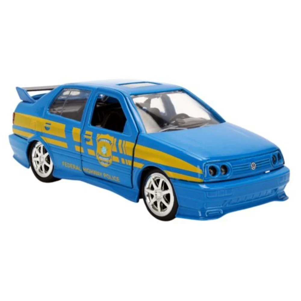 Fast & Furious - 1995 Volkswagen Jetta Police 1:32 Scale Diecast Vehicle - Image 2