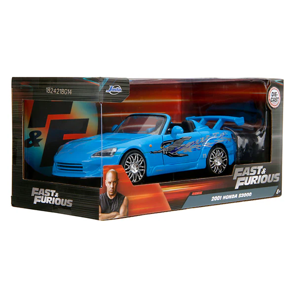 Fast & Furious - 2001 Honda S2000 1:24 Scale Diecast Vehicle - Image 9