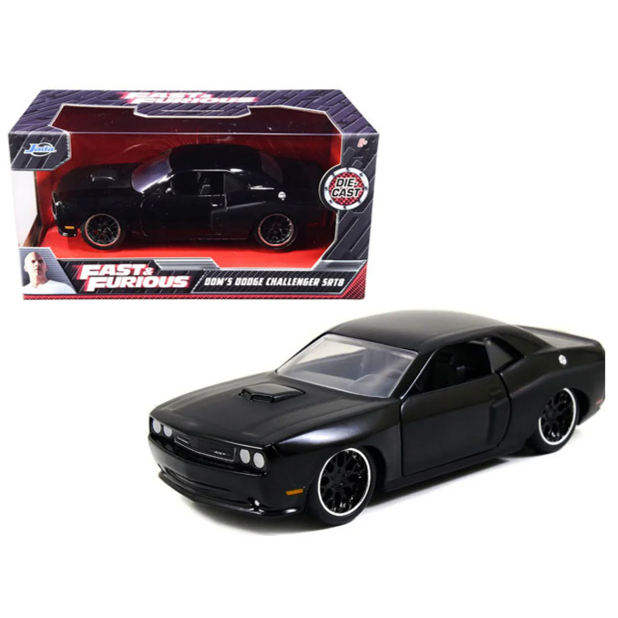 Fast Five - Doms 2009 Dodge Challenger SRT8 1:32 Scale Hollywood Ride - Image 5