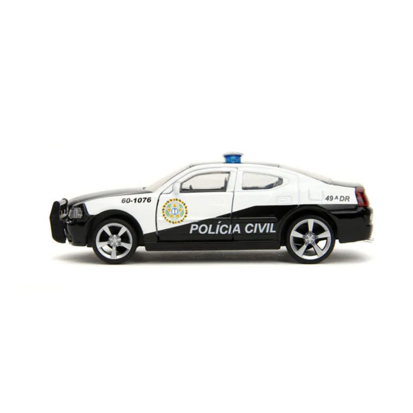 Fast & Furious 5 - 2006 Dodge Charger Police Car 1:32 Scale Hollywood Rides Diecast Vehicle - Image 3