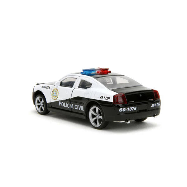 Fast & Furious 5 - 2006 Dodge Charger Police Car 1:32 Scale Hollywood Rides Diecast Vehicle - Image 4