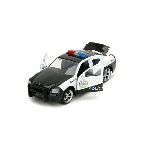 Fast & Furious 5 - 2006 Dodge Charger Police Car 1:32 Scale Hollywood Rides Diecast Vehicle - Image 5