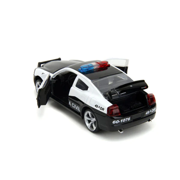 Fast & Furious 5 - 2006 Dodge Charger Police Car 1:32 Scale Hollywood Rides Diecast Vehicle - Image 6