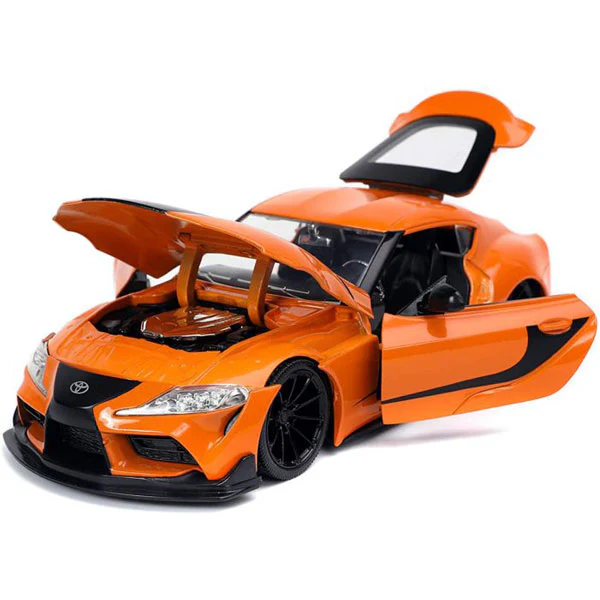 Fate of the Furious - 2020 Toyota GR Supra Metallic Orange 1:24 Scale Hollywood Ride - Image 2