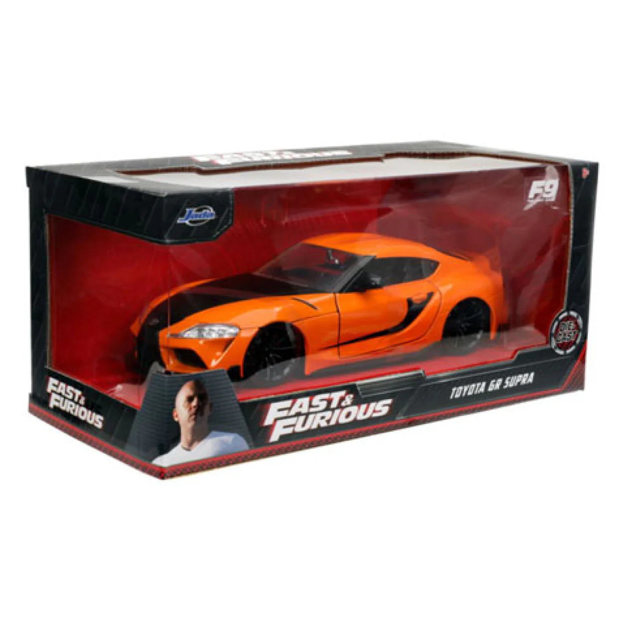 Fate of the Furious - 2020 Toyota GR Supra Metallic Orange 1:32 Scale Hollywood Ride - Image 9