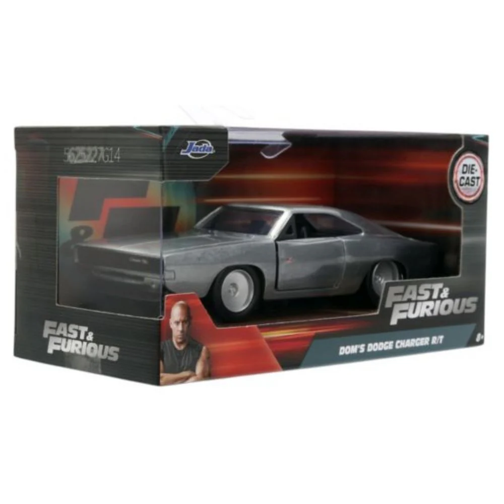 Fast & Furious - Dom's Dodge Charger (Bare Metal) 1:32 Scale Diecast Vehicle - Image 7