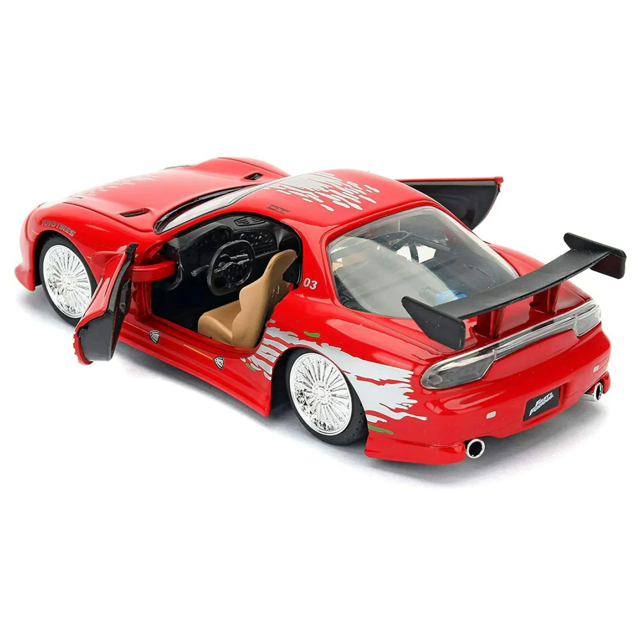 Fast and Furious - Doms Mazda RX-7 1:32 Scale Hollywood Ride - Image 5