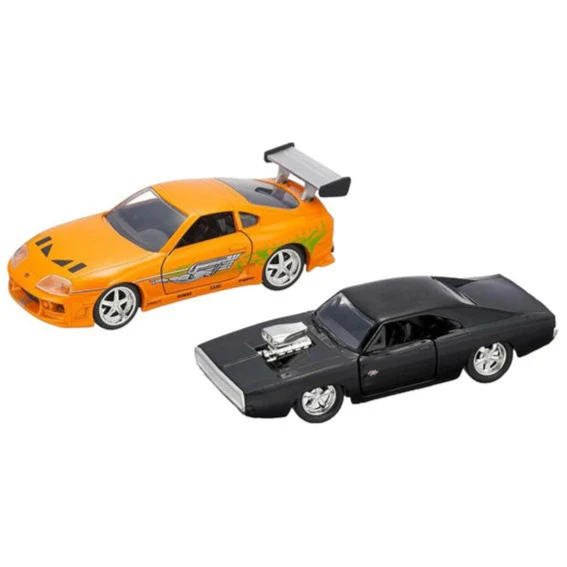 Fast & Furious - Don's Charger & Brian's Supra 1:32 Scale Diecast Hollywood Ride