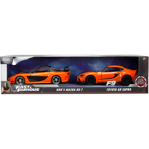 Fast & Furious 9 - Hans Mazda RX-7 & 2020 Toyota GR S 1:32 Scale 2-Pack - Image 5