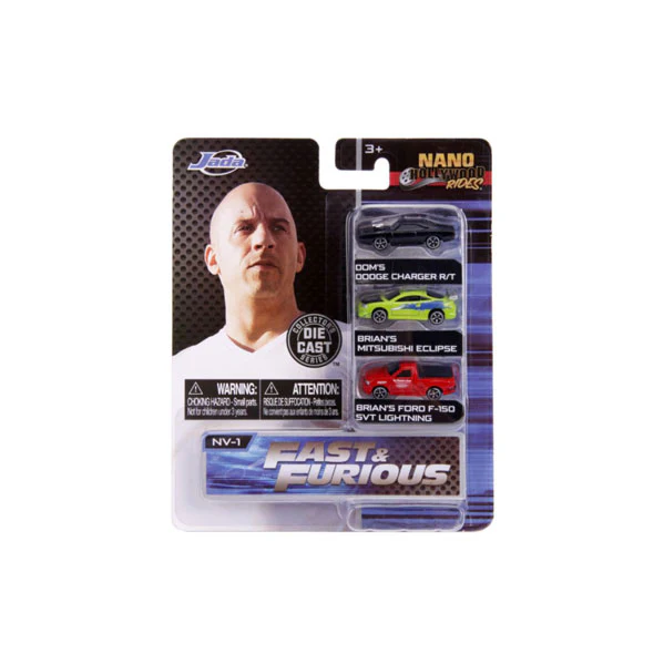 Fast and Furious - Nano Hollywood Rides Vehicle Assortment - Image 3
