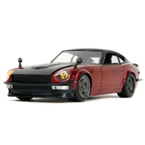 Fast & Furious X - 1972 Datsun 240Z Gloss Red/Black 1:24 Scale Diecast Vehicle - Image 2