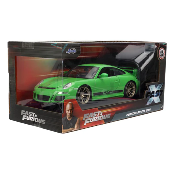 Fast & Furious X - 2007 Porsche 911 GT3 1:24 Scale Diecast Vehicle - Image 9