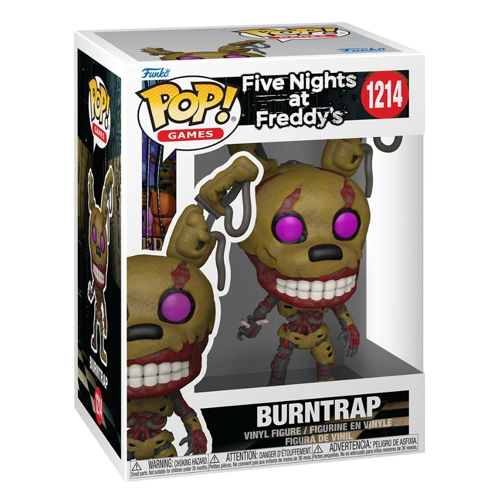 Five Nights at Freddy's - Burntrap Pop! Vinyl - Image 2