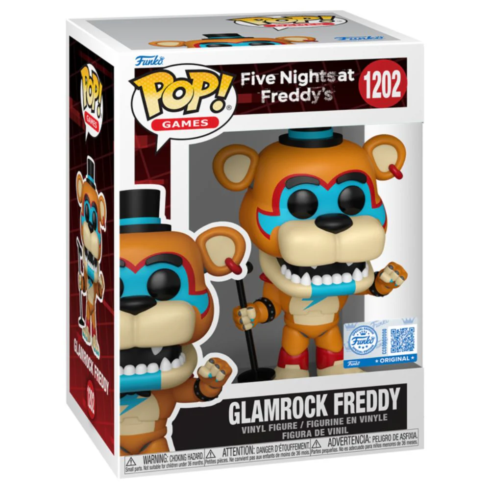 Five Nights at Freddy's - Glamrock Freddy US Exclusive Pop! Vinyl - Image 2