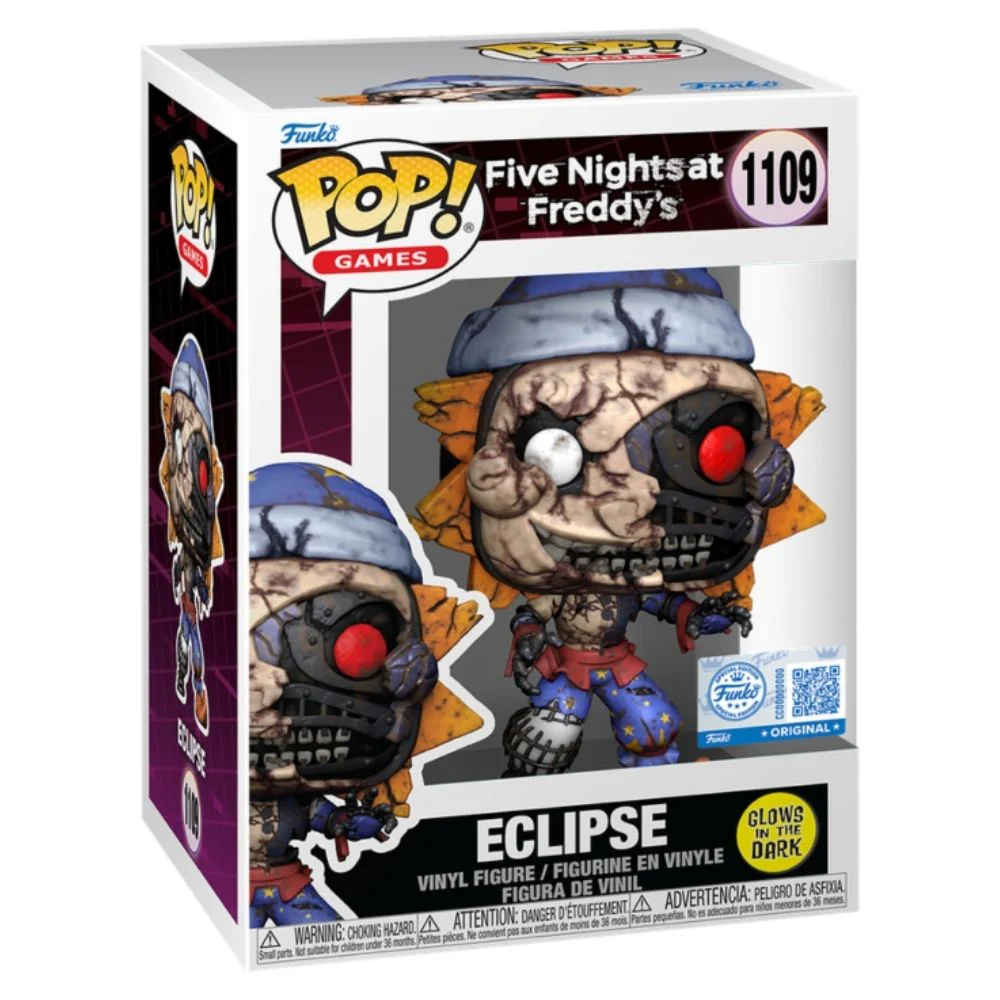 Five Nights at Freddy's: Security Breach Ruin - Eclipse Glow in the Dark US Exclusive Pop! Vinyl - Image 2