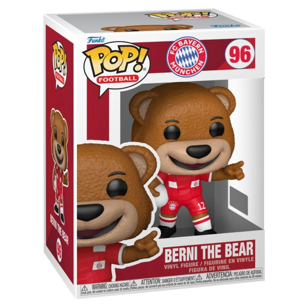 Football (Soccer): Bayern Munich - Berni The Bear Pop! Vinyl - Image 2