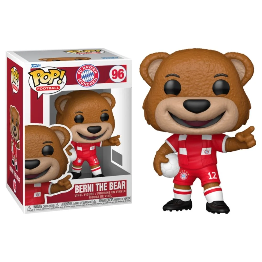 Football (Soccer): Bayern Munich - Berni The Bear Pop! Vinyl - Image 3