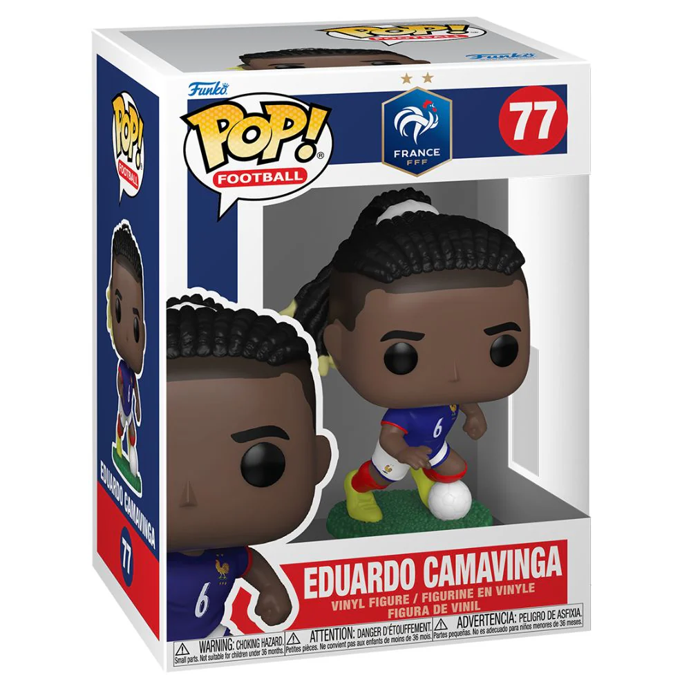 Football (Soccer): France - Eduardo Camavinga Pop! Vinyl - Image 2