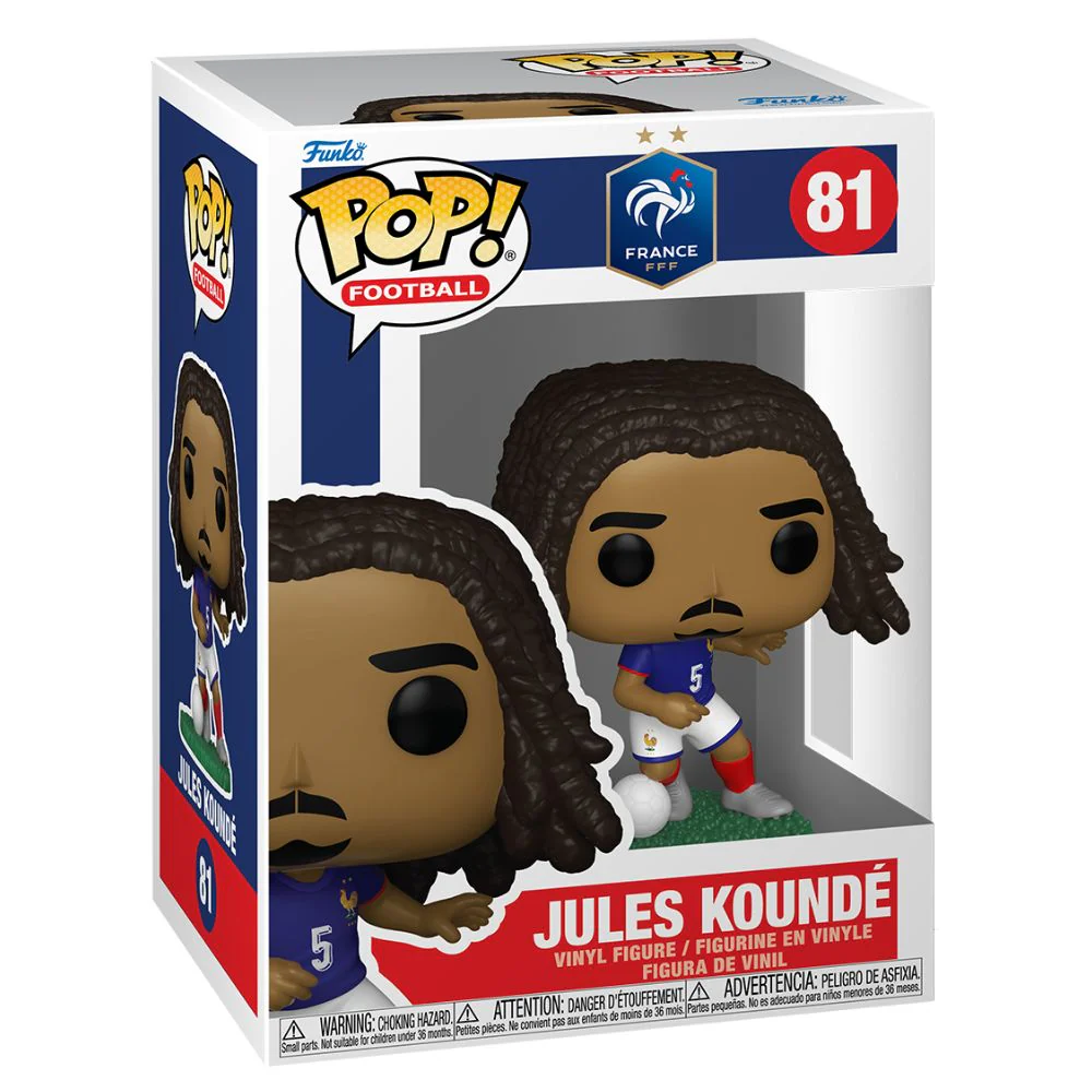 Football (Soccer): France - Jules Kounde Pop! Vinyl - Image 2