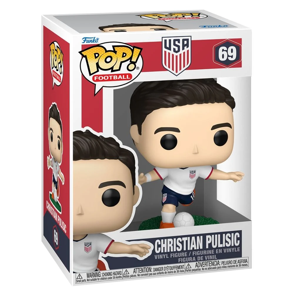 Football (Soccer): USA - Christian Pulisic Pop! Vinyl - Image 2