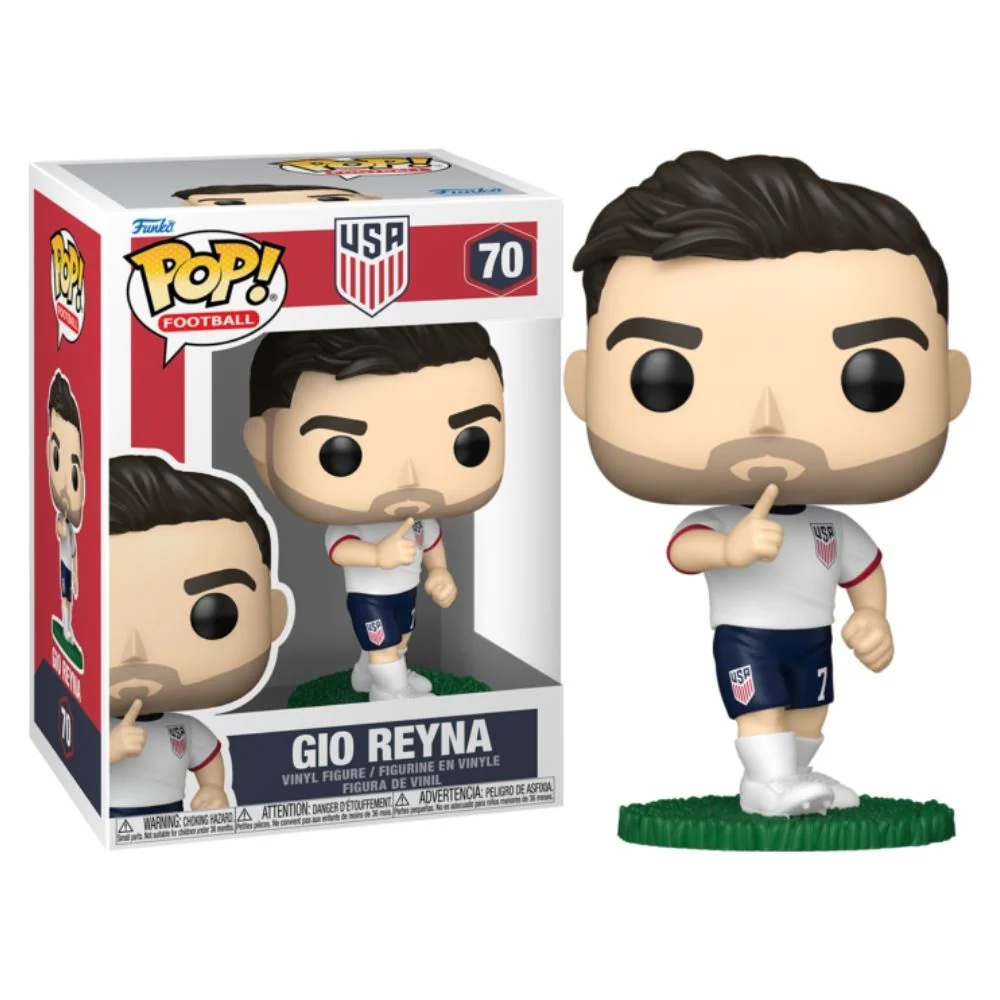 Football (Soccer): USA - Gio Reyna Pop! Vinyl - Image 3