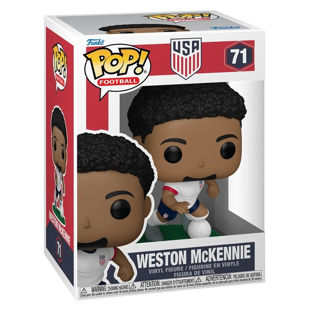 Football (Soccer): USA - Weston McKennie Pop! Vinyl - Image 2