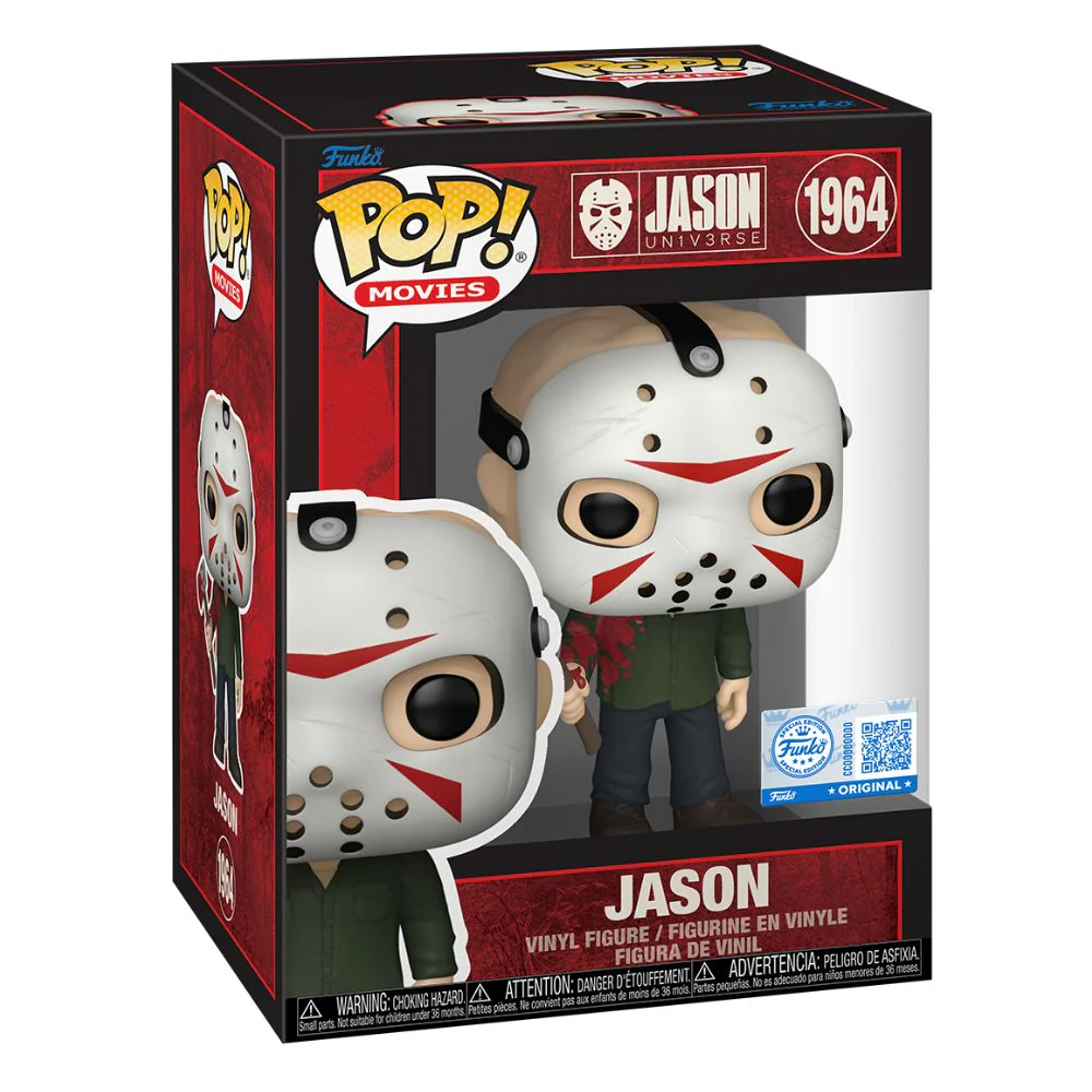 Friday the 13th - Jason with Axe US Exclusive Pop! Vinyl - Image 2