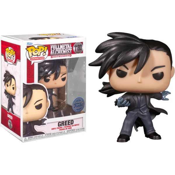 Fullmetal Alchemist: Brotherhood - Greed US Exclusive Pop! Vinyl - Image 3