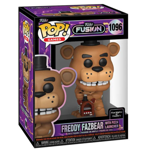 Funko Fusion - Freddy Fazbear with Pizza Launcher Pop! Vinyl - Image 2