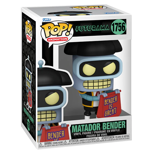 Futurama - Matador Bender Pop! Vinyl - Image 2