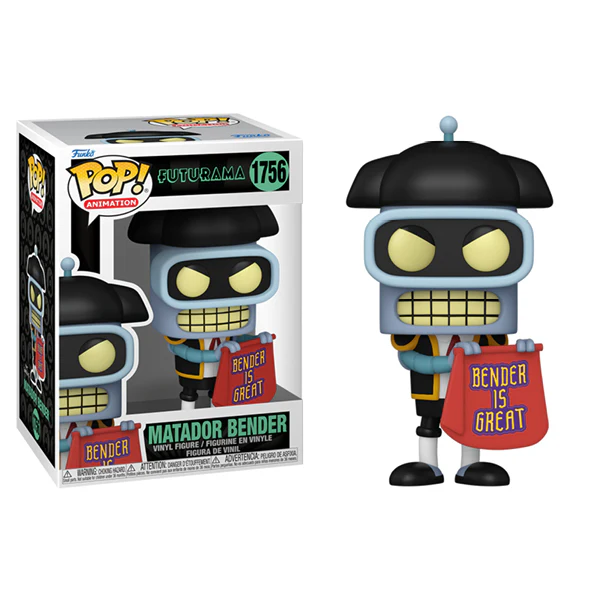 Futurama - Matador Bender Pop! Vinyl - Image 3