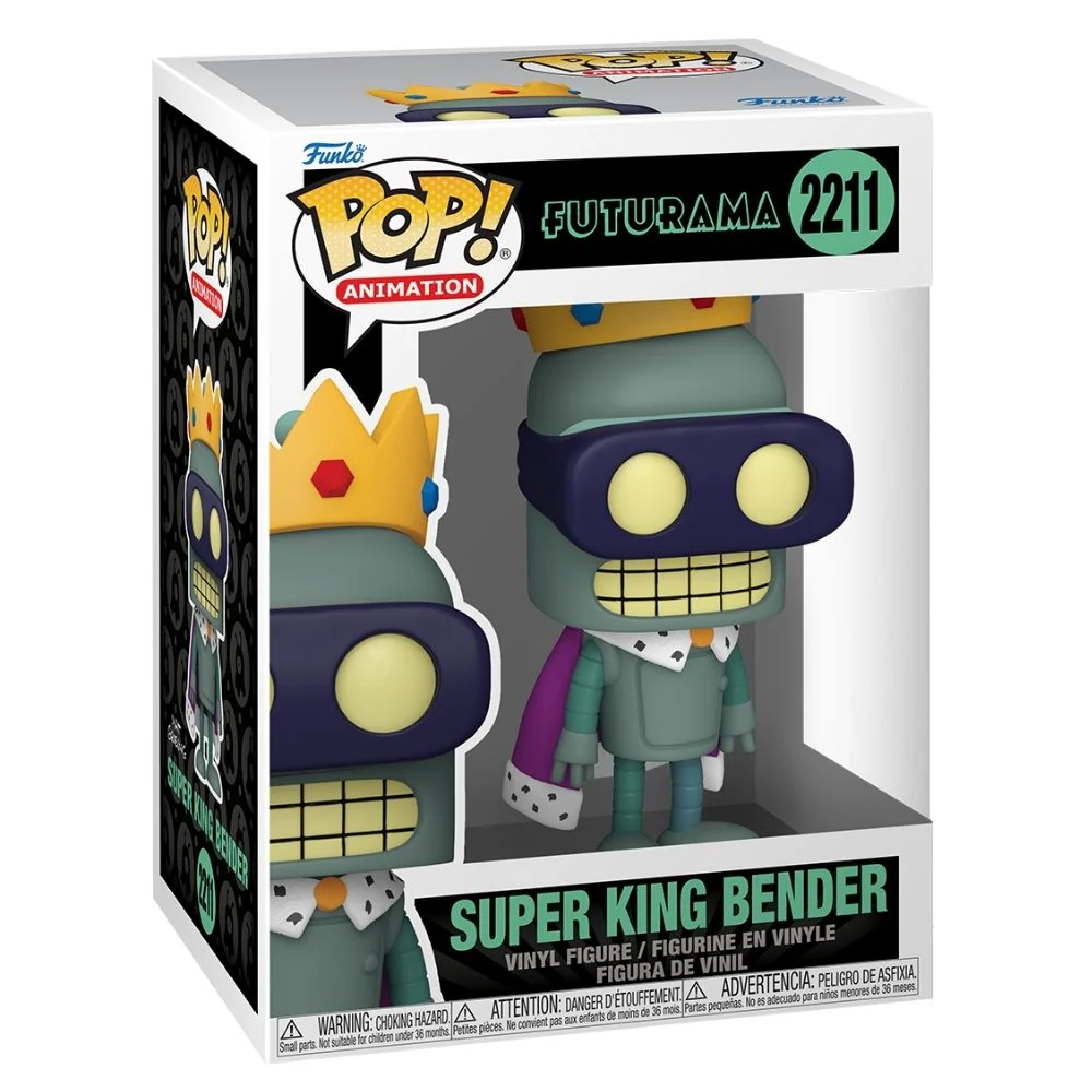 Futurama - Super King Bender Pop! Vinyl - Image 2